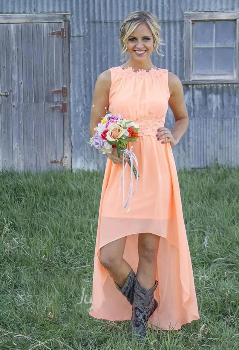 Country Style High Low Dresses