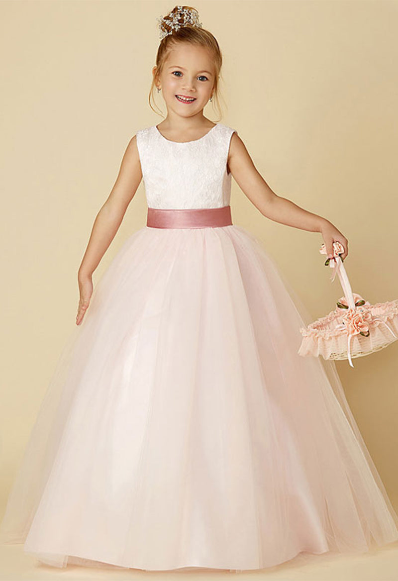 Flower girl hot sale dress belt