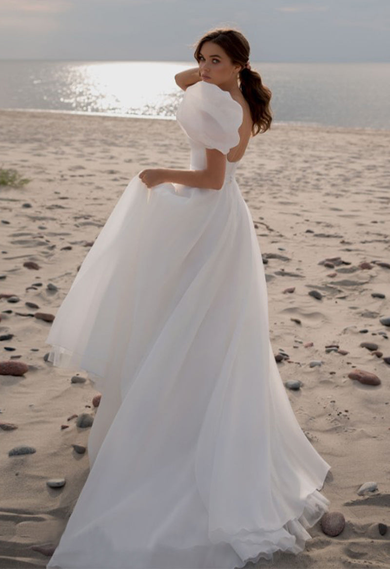 Chiffon Princess Wedding Dresses