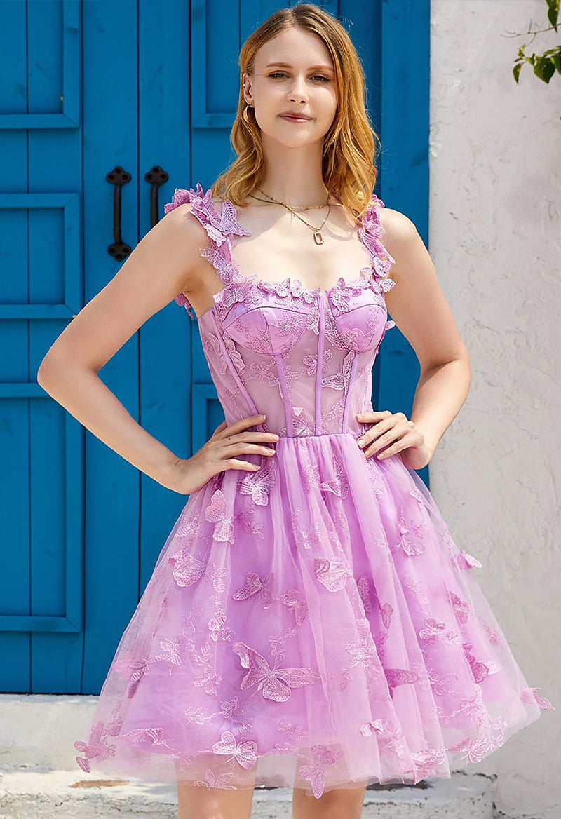 Butterfly Homecoming Dress