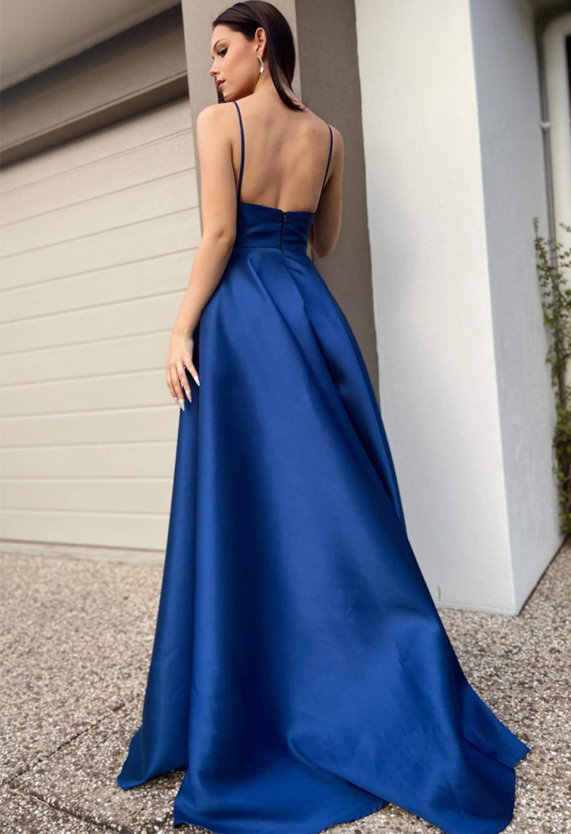 Plain on sale evening gown